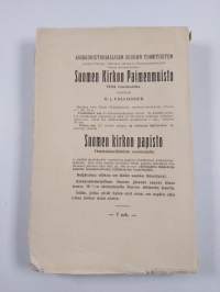 Suomen kirkkohistoriallisen seuran vuosikirja VI 1916 : Finska kyrkohistoriska samfundets årsskrift VI 1916