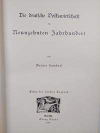 Die deutsche Volkswirtschaft im neunzehnten Jahrhundert