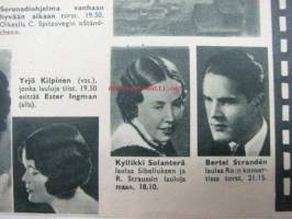 Radiokuuntelija 1940 nr 39 (radio-ohjelma ajalle 22 - 28 syyskuu 1940)