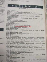 Radiokuuntelija 1940 nr 39 (radio-ohjelma ajalle 22 - 28 syyskuu 1940)