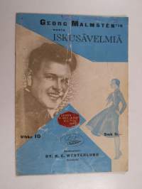 Georg Malmsténin uusia iskusävelmiä : Vihko 10