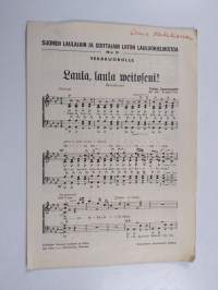 Laula, laula neitoseni!