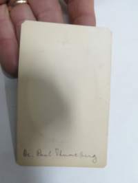 Paul Thuneberg -visiittikorttivalokuva / carte de visite / cdv