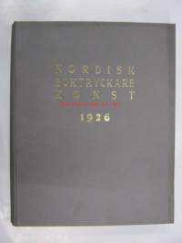 Nordisk Boktryckare Konst 1926 -sidottu vuosikerta