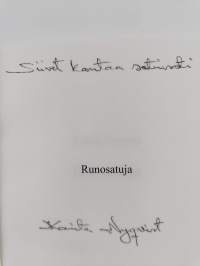 Runosatuja (signeerattu, tekijän omiste)