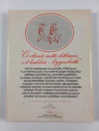 Kukkia ja kyyneleitä (signeerattu, tekijän omiste)