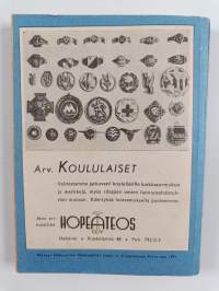Koululaisen muistikirja 1951-1952