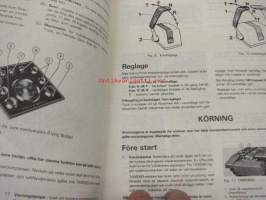 Volvo Penta TAMD60A, TAMD70C, THAMD70C, AQD70C, AQD70CL Marindieselmotorer instruktionsbok -käyttöohjekirja ruotsiksi
