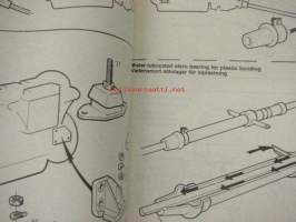 Volvo Penta installation 31/41 -ohjekirja ruotsiksi ja englanniksi