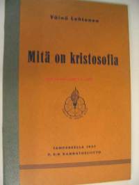 Mitä on kristosofia?