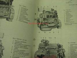 Volvo Penta TD61A, -ACE, -AG, -AP, -AW TID61AG, TD71A, -ACE, -AG, -AP, -AW, TID71A, -AG, -AP Dieselmotorer Instruktionsbok -käyttöohjekirja ruotsiksi