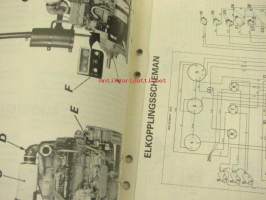 Volvo Penta TD61A, -ACE, -AG, -AP, -AW TID61AG, TD71A, -ACE, -AG, -AP, -AW, TID71A, -AG, -AP Dieselmotorer Instruktionsbok -käyttöohjekirja ruotsiksi