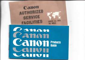 Canon Products Guide