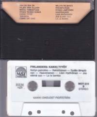 C-kasetti - Kaikki tytöt, 1988. MOT 215. (iskelmä)