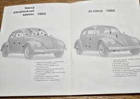 volkswagen  1300, 1500 ja 1600 ja 1600L  myyntiesite.
