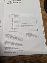 volkswagen  1300, 1500 ja 1600 ja 1600L  myyntiesite.