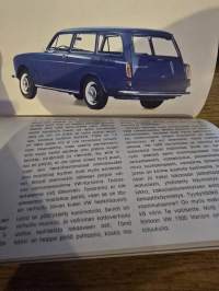 kuinka monta erilaista vw-henkilöautoa on olemassa. 8/65