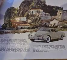 vw tourist car delivery programme.  matkailuohjelma eurooppaan. 1/67