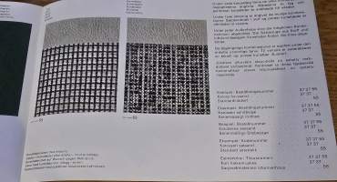 volkswagen 1500 A+ variant 1500 väri- ja verhoilukartta. 1/66