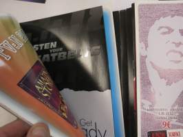 Universal, Sony, Paramount, Scanbox - elokuvien levittäjien / maahantuojan mainosmateriaalia 2000-luvun alusta, erä