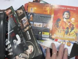 Universal, Sony, Paramount, Scanbox - elokuvien levittäjien / maahantuojan mainosmateriaalia 2000-luvun alusta, erä