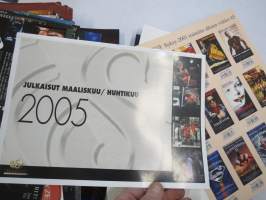 Universal, Sony, Paramount, Scanbox - elokuvien levittäjien / maahantuojan mainosmateriaalia 2000-luvun alusta, erä
