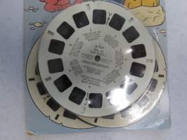 View-Master B5131 - Top Katt I-III  -kuvakiekkosarja, ruotsinkielinen, avaamaton pakkaus
