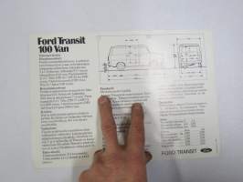 Ford Transit 100 Van Econo Diesel 1982 -myyntiesite
