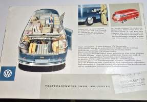 VW -kastenwagen, pakettiauto 1958?  . myyntiesite