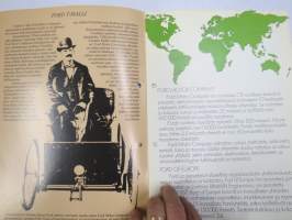 Ford, yritysesittelyä, autot, traktorit, tarvikkeet ym. tietoa 1980-luvun alusta -myyntiesite