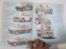 Ford, yritysesittelyä, autot, traktorit, tarvikkeet ym. tietoa 1980-luvun alusta -myyntiesite