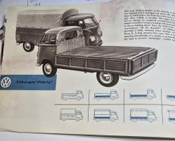 VW -transporters,  pakettiauto 1955? . myyntiesite