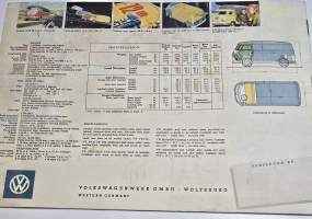 VW -transporters,  pakettiauto 1955? . myyntiesite