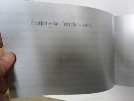 Mercedes-Benz E-sarjan sedan ja farmari 2011 -myyntiesite, kirjan muotoinen