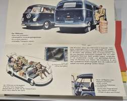 VW pakettiauto-pienoisbussi 1955 . myyntiesite