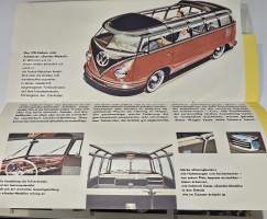 VW pakettiauto-pienoisbussi 1955 . myyntiesite