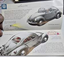 VW kupla  ja karmann ghia  8, 1958 myyntiesite.