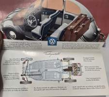 VW kupla  ja karmann ghia  8, 1958 myyntiesite.