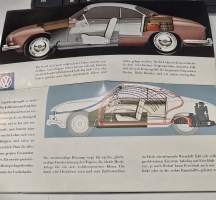 VW kupla  ja karmann ghia  8, 1958 myyntiesite.