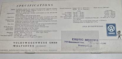 VW kupla 1955 myyntiesite.