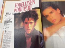 Me Naiset 1986 nr 48 (25.11.), Stephanie ja Rob, Anna-Liisan tähtihetki, Leena Lander