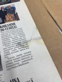 Me Naiset 1986 nr 48 (25.11.), Stephanie ja Rob, Anna-Liisan tähtihetki, Leena Lander