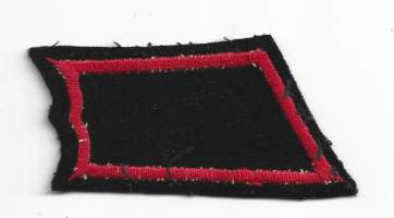 Rannikkotykistö  tykkimies  1 kpl vanha - kauluslaatat  arvomerkit