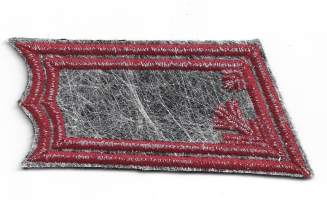 Rannikkotykistö  esiupseeri  1 kpl vanha - kauluslaatat  arvomerkit