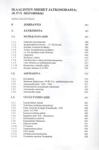 Ikaalisten miehet jatkosodassa  - III/ JR 57:n historiikki