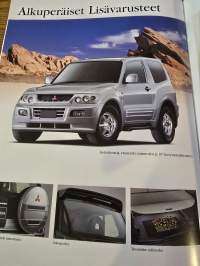 mitsubishi pajero myyntiesite  9/2001