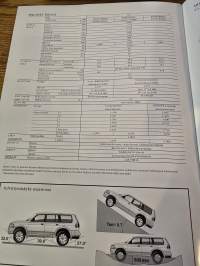 mitsubishi pajero sport    myyntiesite  11/ 99