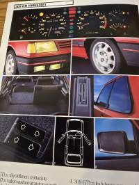 Peugeot 309 GTI myyntiesite 1988