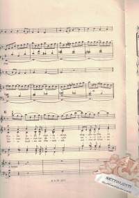 Kantaatti Elis Mårtensonin jouluvirrestä - Kantat - Kantate.Sopraanosoololle, sekakuorolle, viululle ja uruille.