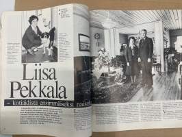 Me Naiset 1978 nr 7 (16.2.), Riitta Väisäsen kanssa Lahdessa, sivun persoona Paavo Noronen, Mika Waltari, Liisa Pekkala, Seija Paakkola Miss Suomi